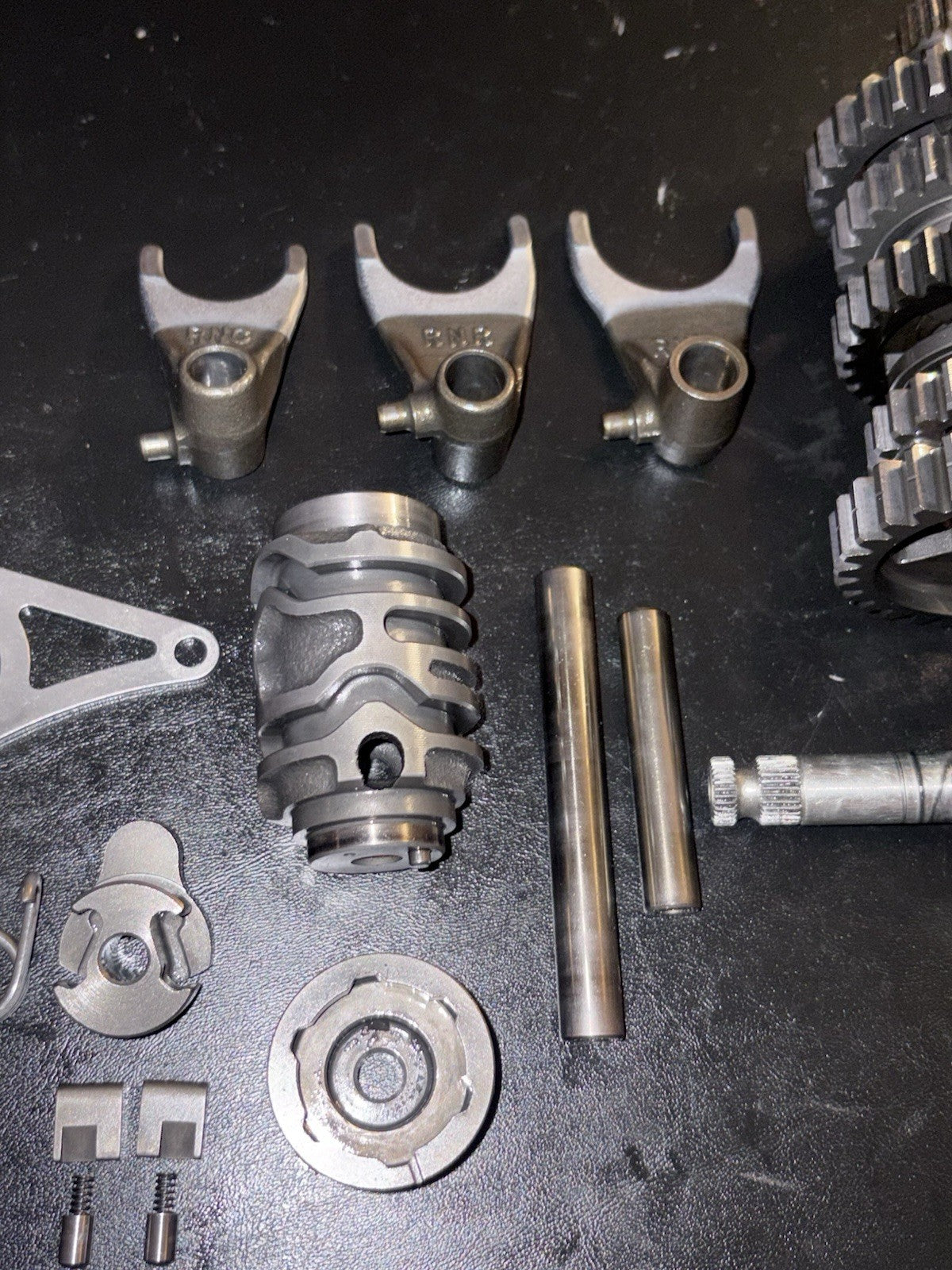 2006 Honda CRF250R OEM Shift Mechanism Transmission Assembly Gears Complete