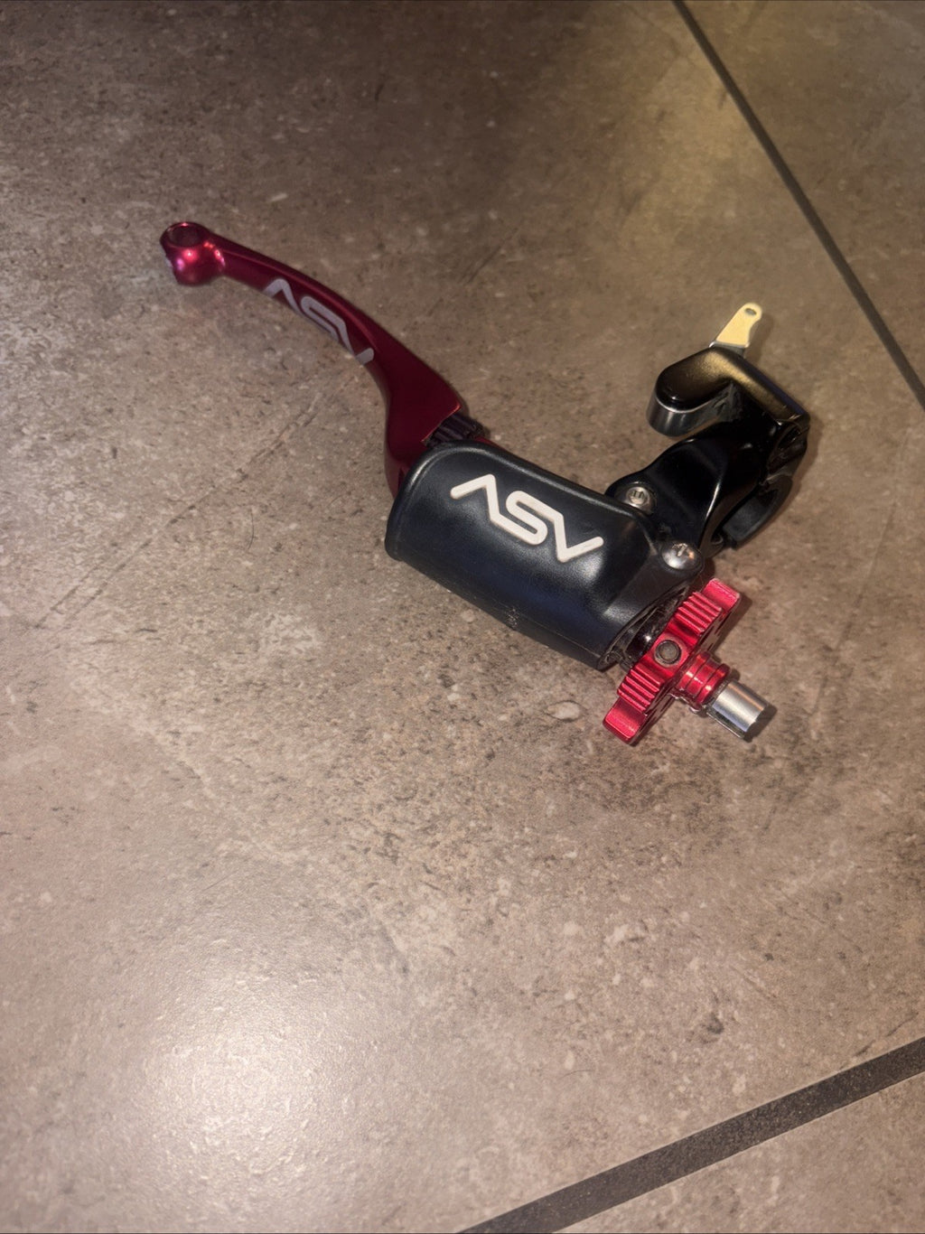 ASV C6 Series Pro Clutch Lever With Hot Start Black Crf450r 02-08 CRF250R 04-09