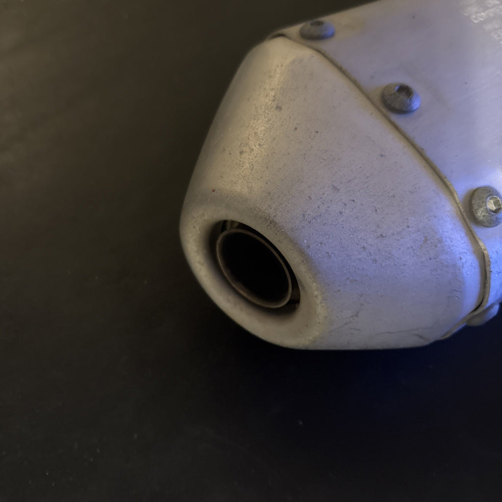 2019 HONDA CRF450R OEM LEFT MUFFLER EXHAUST SILENCER SLIP ON PIPE