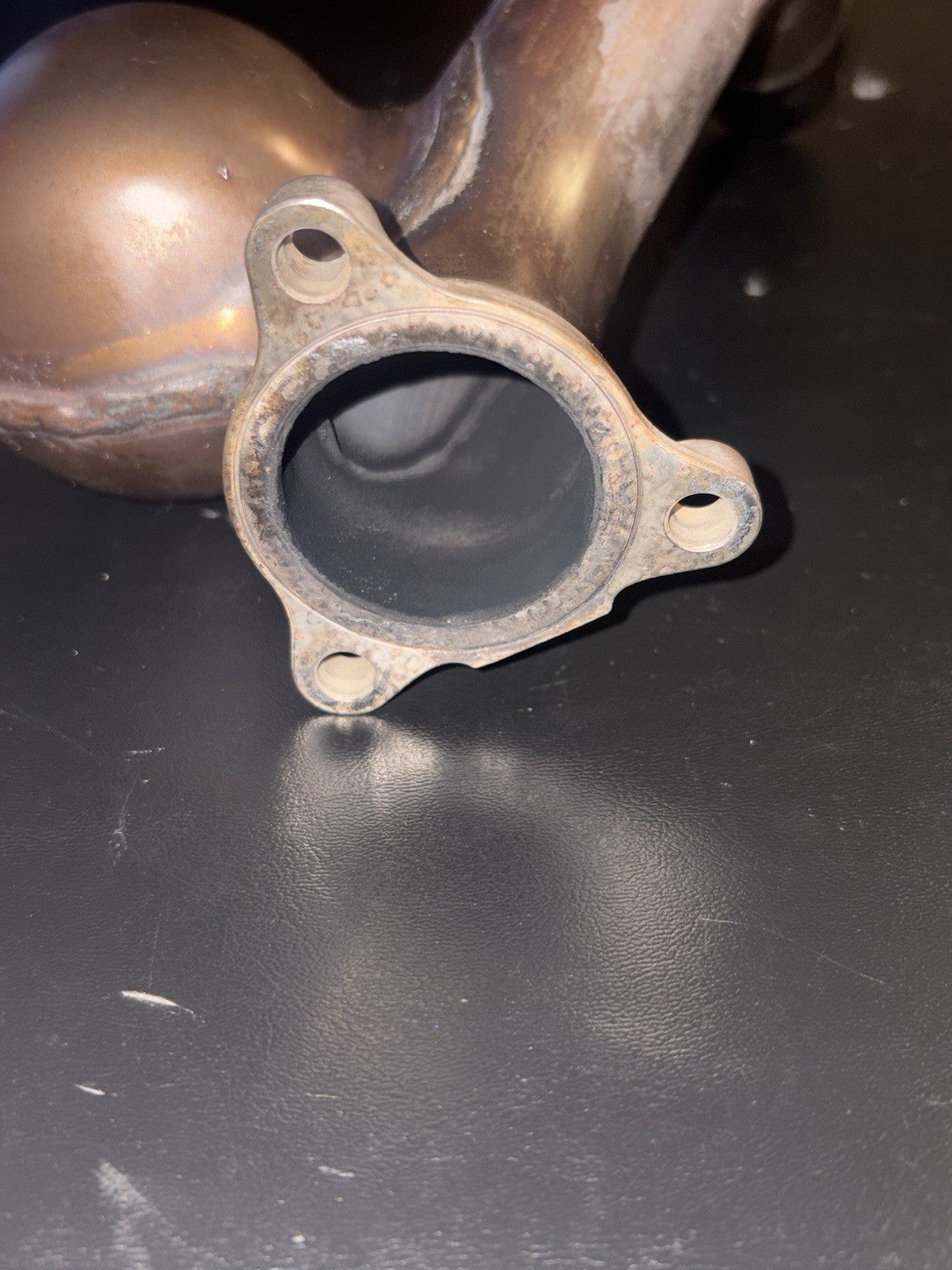 10-13 YAMAHA YZ450F YZ 450F 450 F OEM EXHAUST HEAD PIPE CHAMBER HEADER