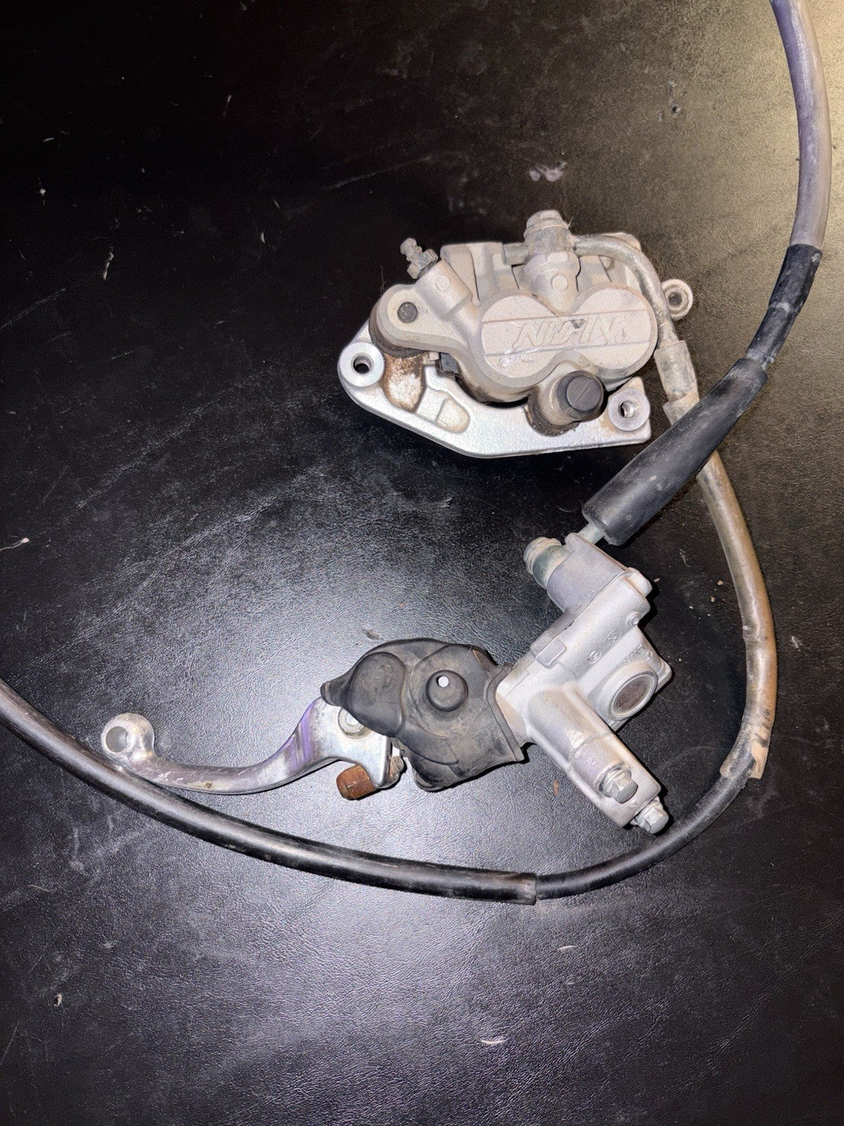 2001 KX250 Front Brake Assembly OEM Master Cylinder Caliper Kawasaki KX 99-02