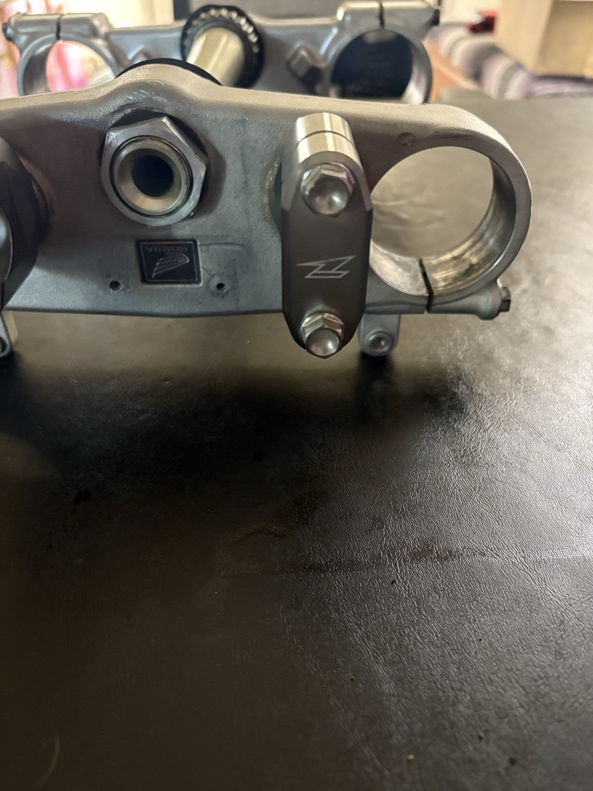 2012 10-13 HONDA CRF250R Upper Lower Triple Tree Fork Clamp Steering Stem 1 1/8”