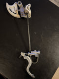 2002 HONDA CR125R OEM NISSIN REAR BACK BRAKE CALIPER MASTER CYLINDER LEVER