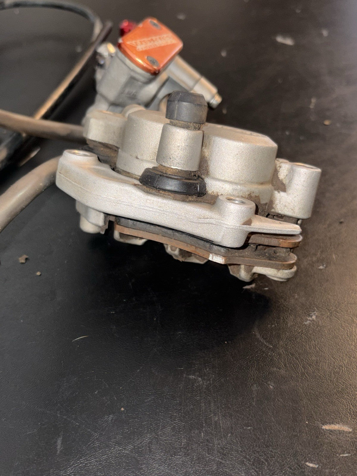 2006 Honda Crf250r Front Brake Assembly OEM Caliper Master Cylinder Line Lever