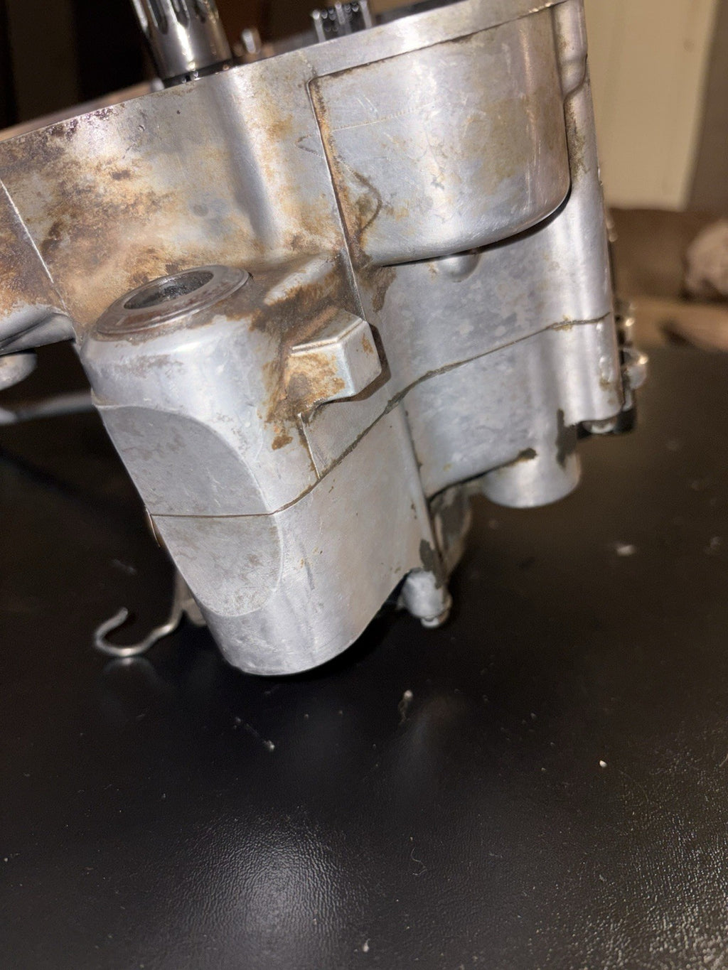 2008 Honda CRF450R Engine Transmission Bottom End Crankcase Crank Case Block Box