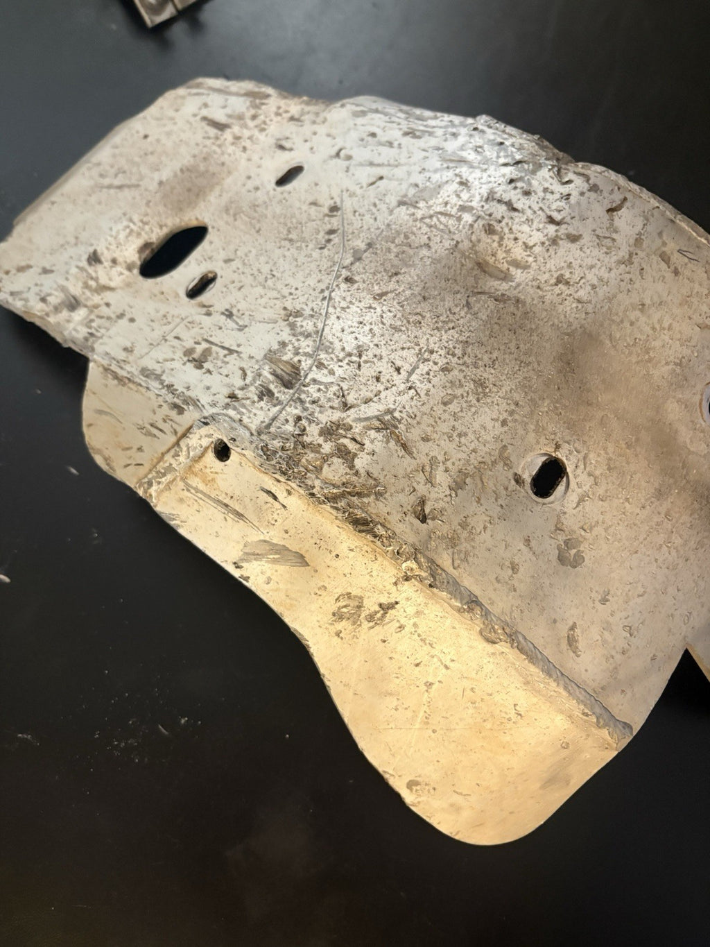 2005-2008 Honda Crf450r Moose Racing Aluminum Skid Plate Bash Slide Crash Guard