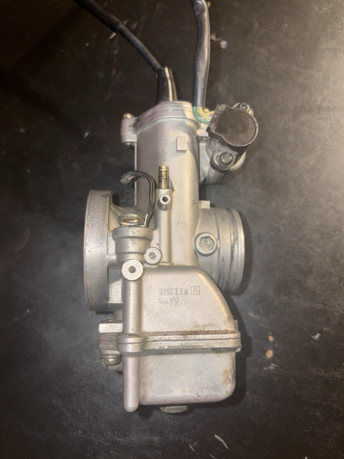 2005-2007 Honda Cr250r OEM Mikuni Tmx Flat slide Carburetor Carb Assembly Wire