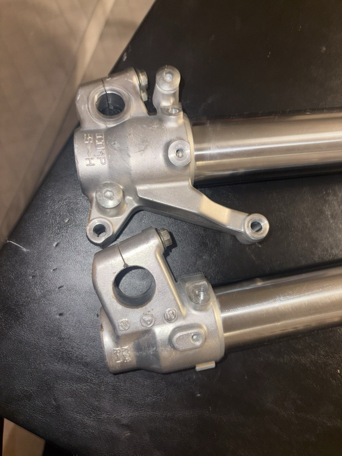 2002 Honda Cr125r  OEM KYB Front Forks Shock Suspension Springs Pair Left Right