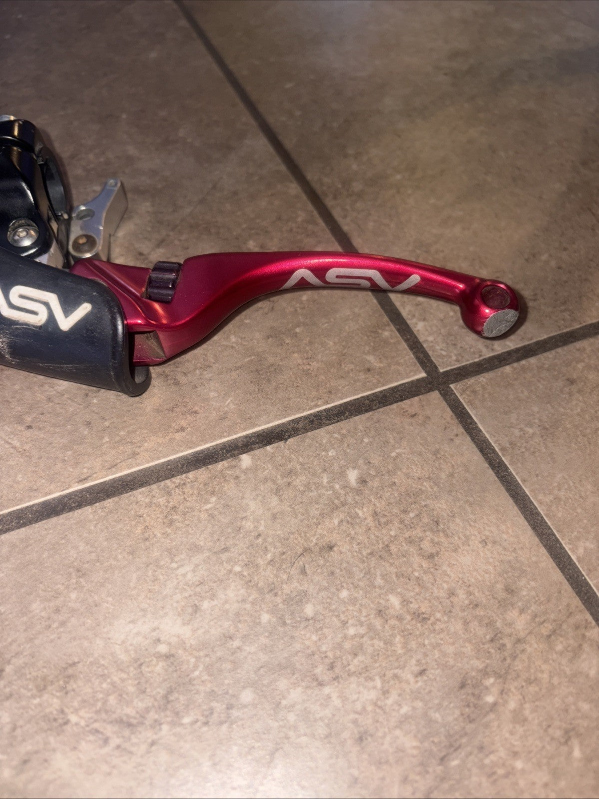 ASV C6 Series Pro Clutch Lever With Hot Start Black Crf450r 02-08 CRF250R 04-09