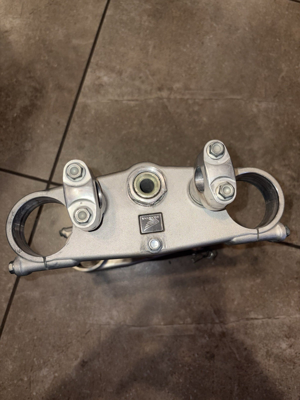 2006 2007 2005 Honda Crf250r OEM Triple Tree Clamps Steering Stem Bar Mounts