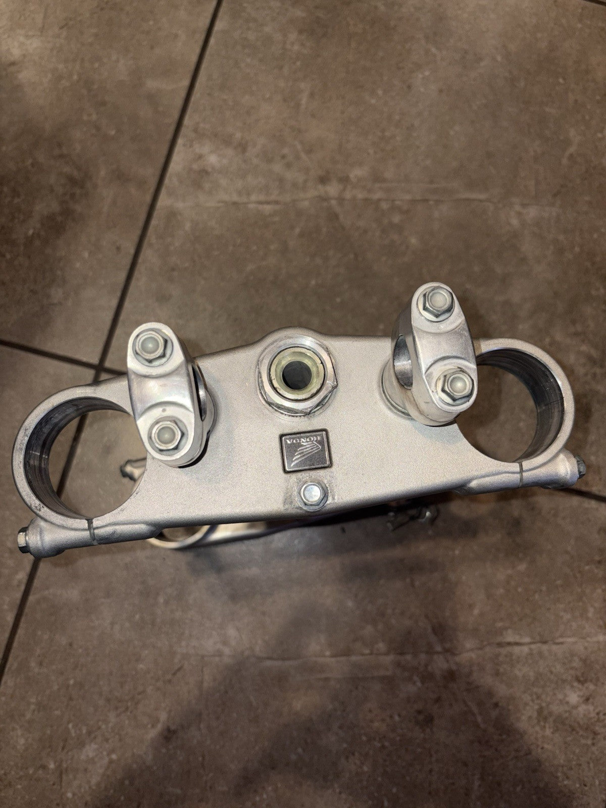 2006 2007 2005 Honda Crf250r OEM Triple Tree Clamps Steering Stem Bar Mounts