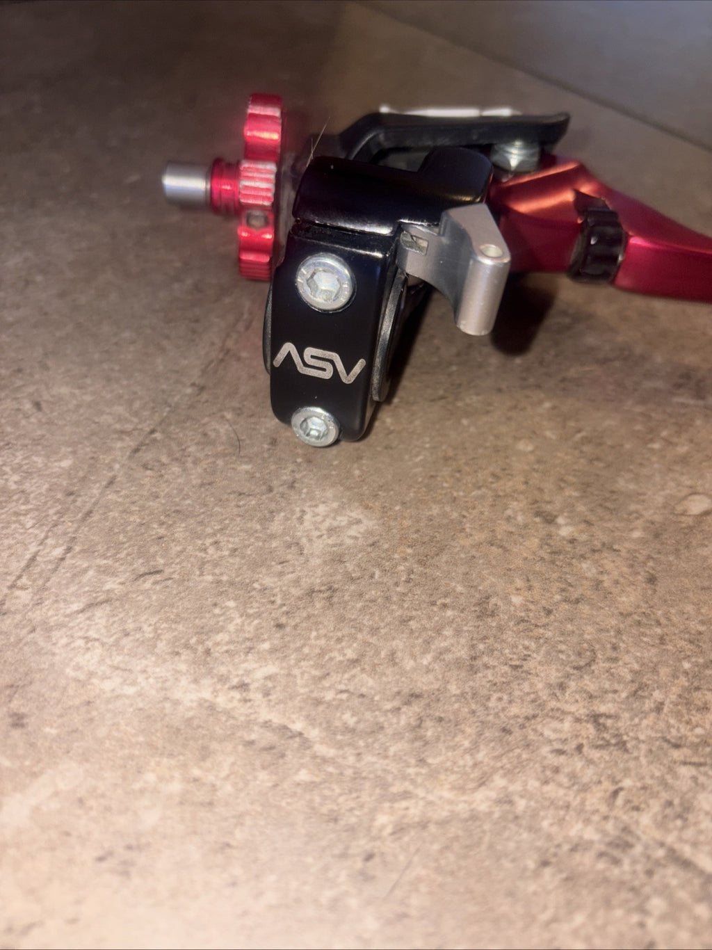 ASV C6 Series Pro Clutch Lever With Hot Start Black Crf450r 02-08 CRF250R 04-09