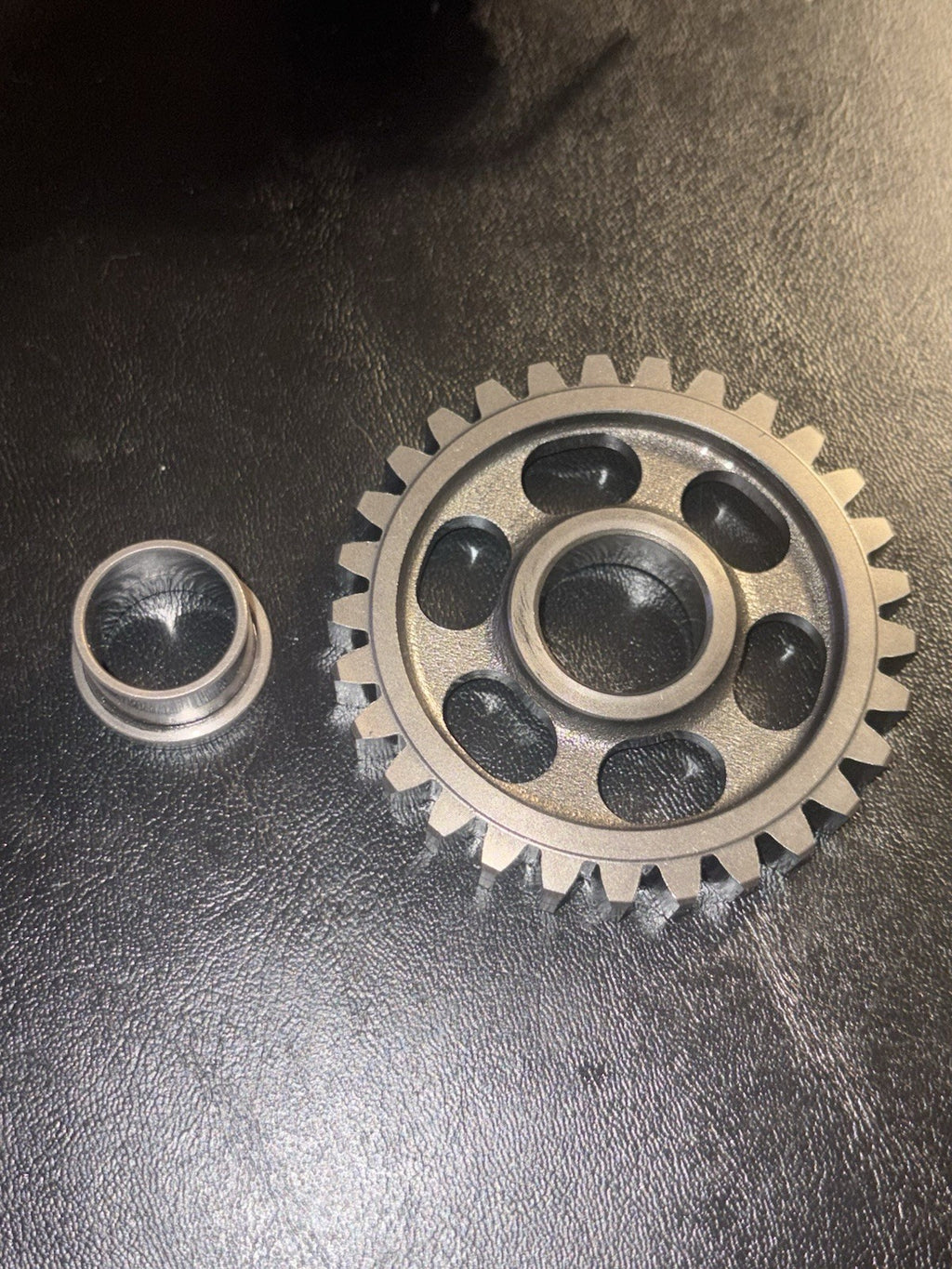 2003 02-07 HONDA CR250R OEM KICK START STARTER SHAFT SPRING IDLER GEAR ASSEMBLY