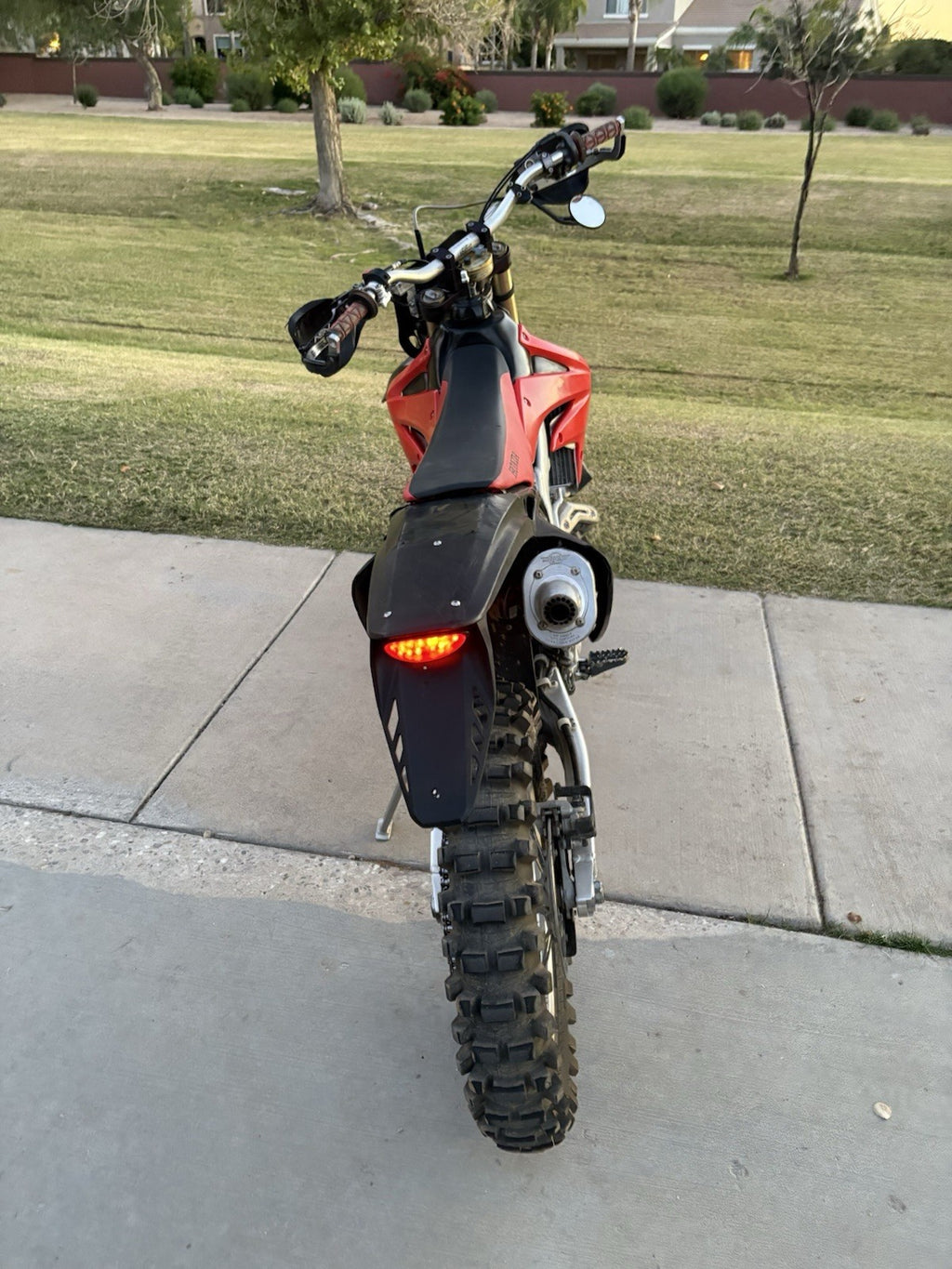 2007 Honda Crf450r Headlight Tail Light Brake  Kit Ecu