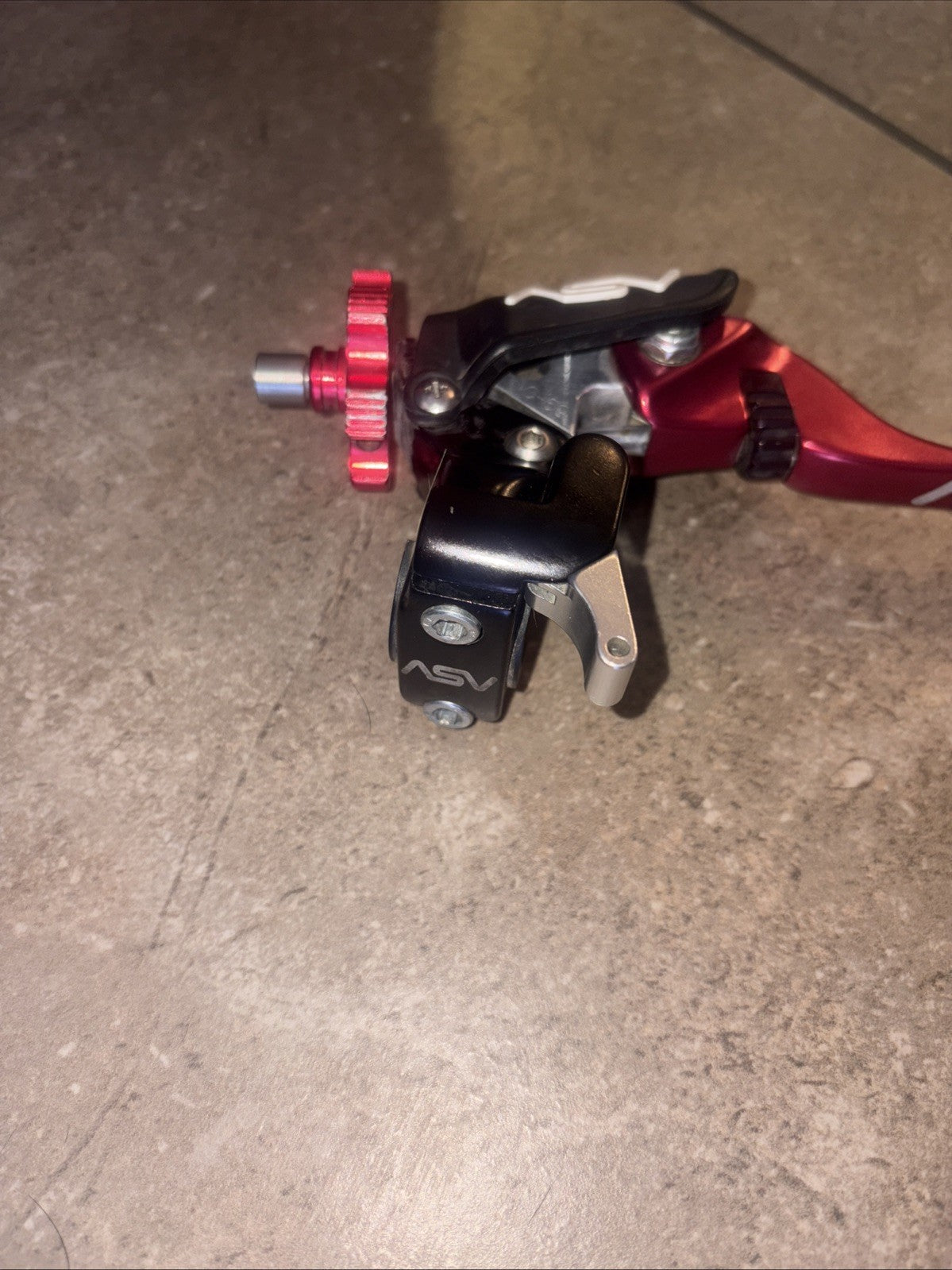 ASV C6 Series Pro Clutch Lever With Hot Start Black Crf450r 02-08 CRF250R 04-09
