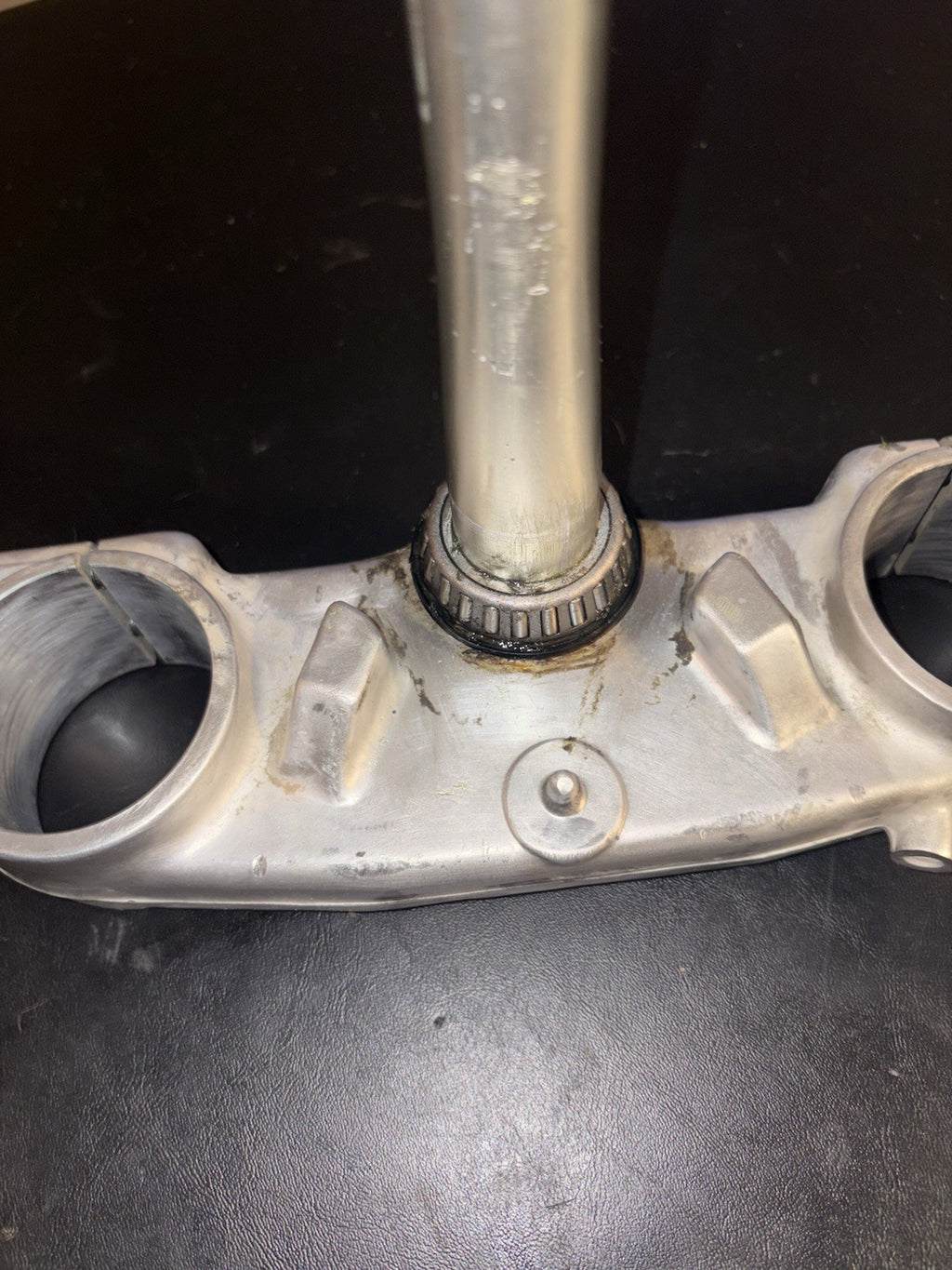 2003 Honda Cr250 Top Bottom Triple Tree Clamp Steering Stem Pro Taper Bar Clamps
