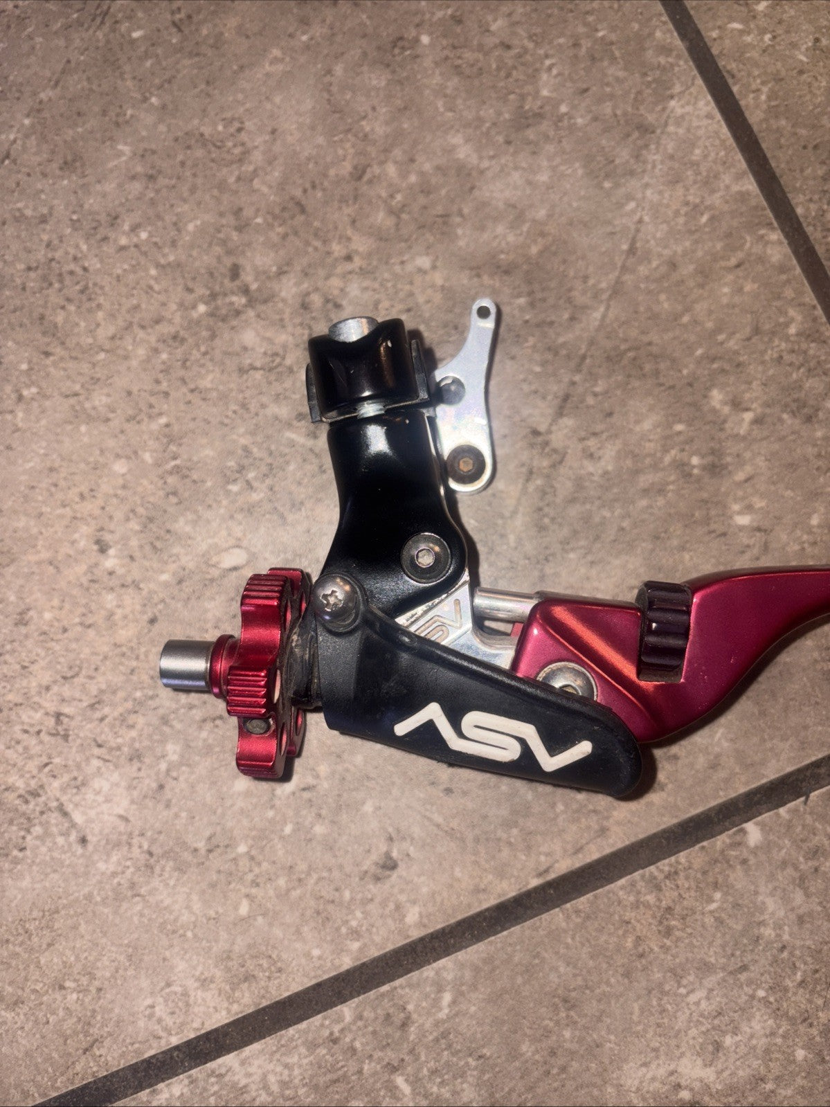 ASV C6 Series Pro Clutch Lever With Hot Start Black Crf450r 02-08 CRF250R 04-09