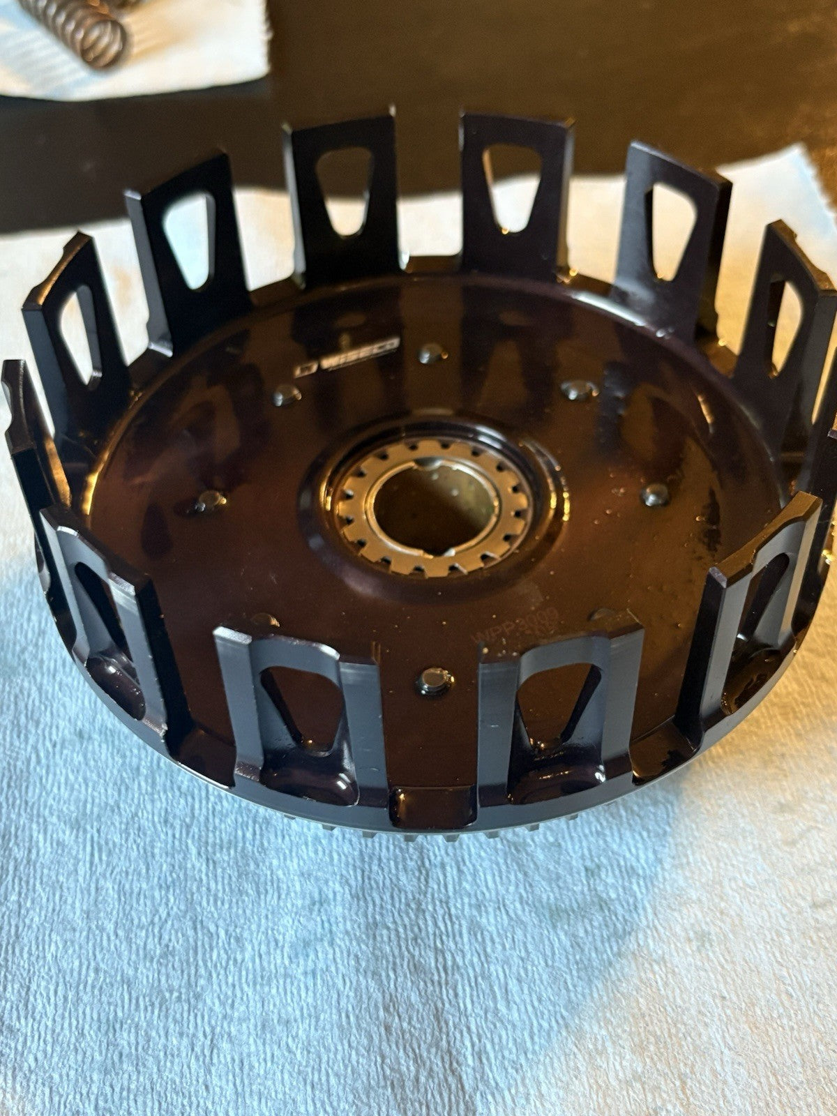 2006-2009 KX450F OEM WIESCO Clutch Kit Primary Driven Gear Basket Hub Assembly