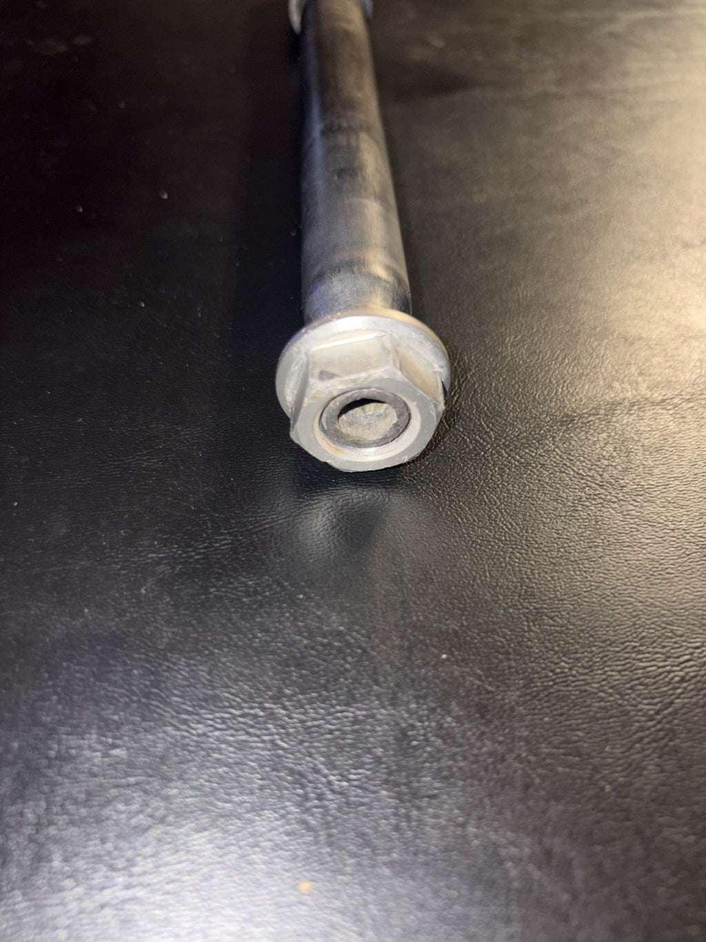 2003 Honda Cr250r OEM Front Wheel Axel Nut Bolt Shaft