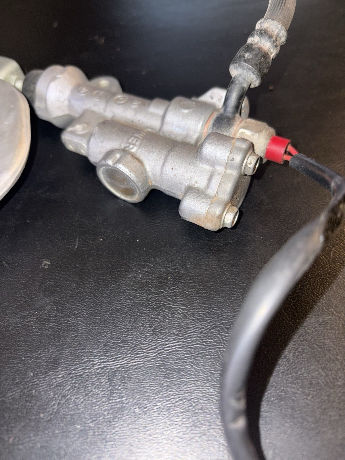 2007 Honda Crf450r OEM Rear Brake Assembly Master Cylinder Caliper