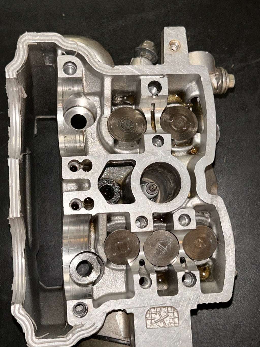 2004 Yamaha Yz250f OEM Cylinder Head Complete Valves Valve Train Assembly Top