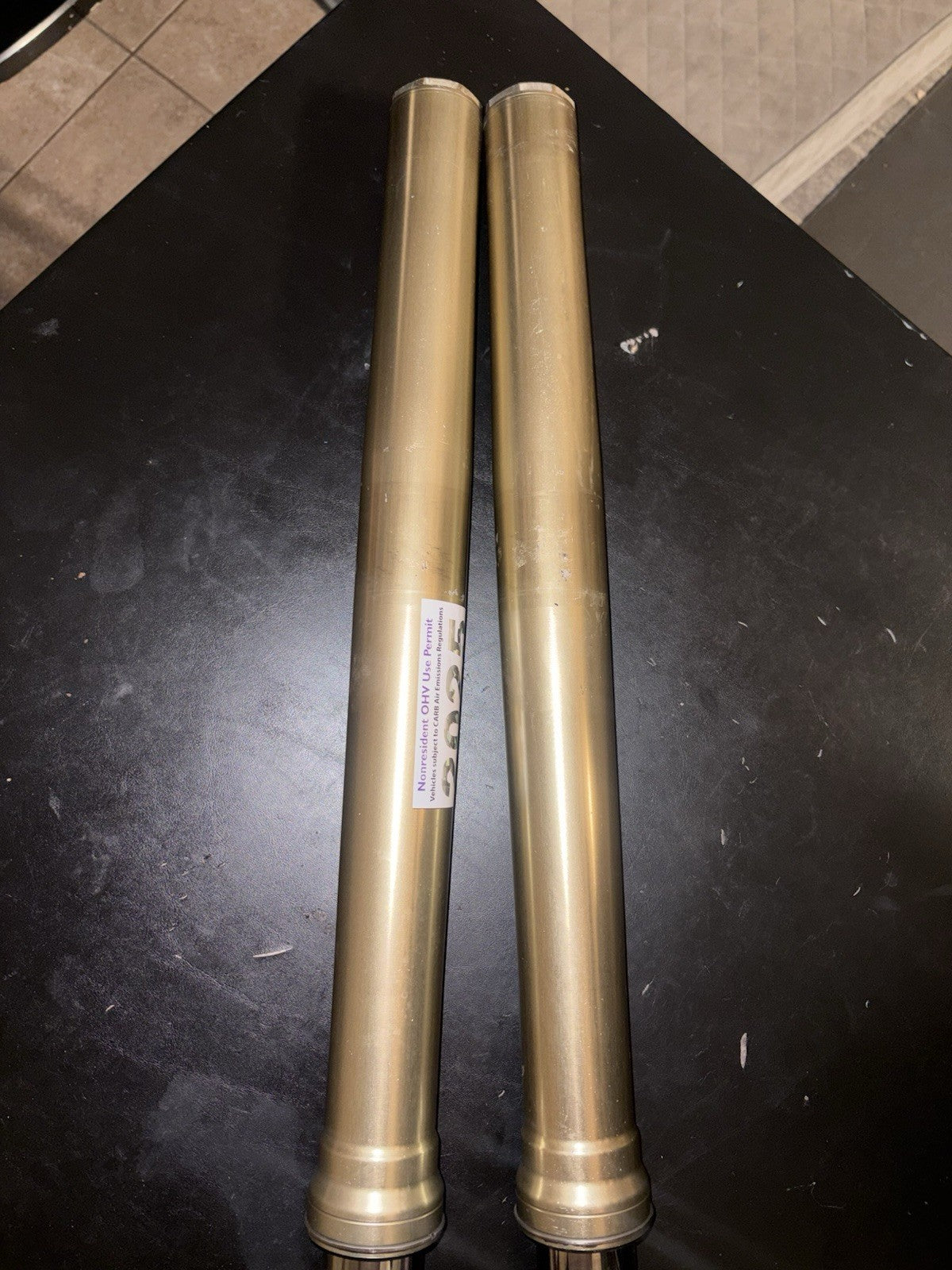 2004 - 2008 2006 Honda CRF250r OEM SHOWA FRONT FORKS SHOCKS DAMPENERS SUSPENSION