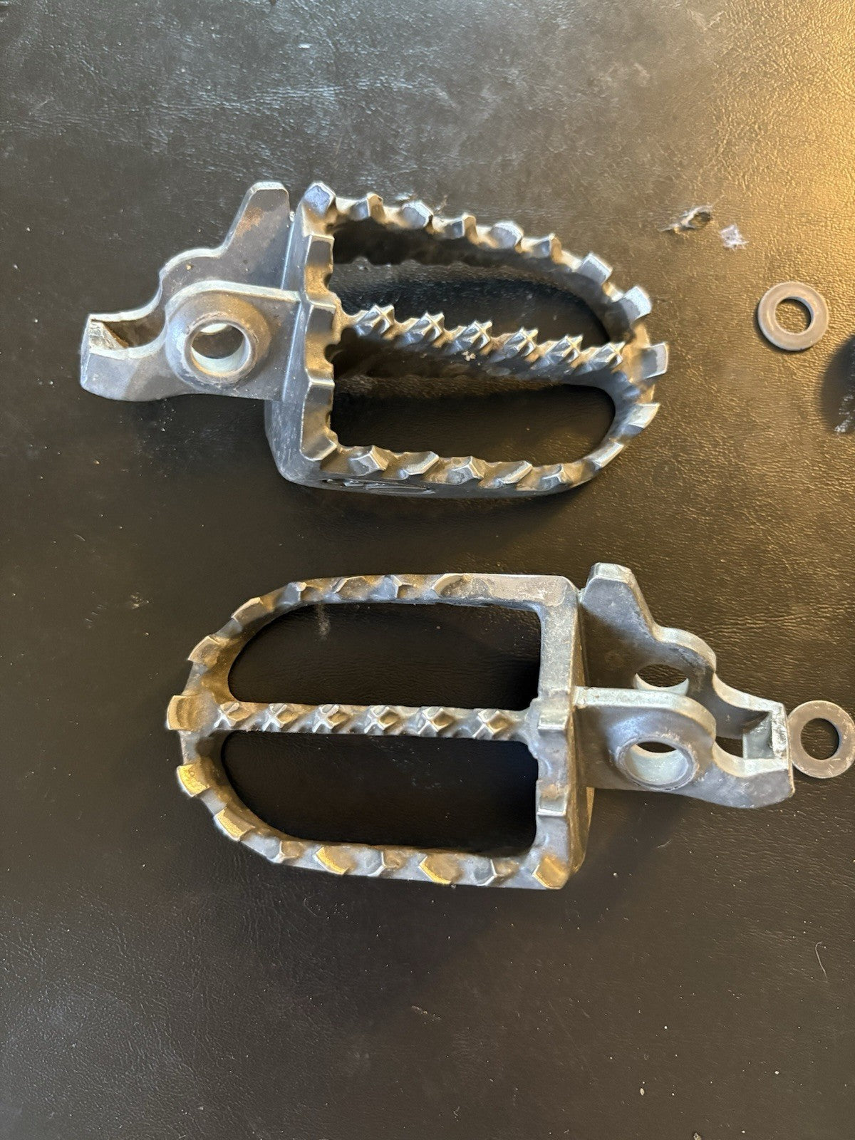 2002-2007 Honda Cr125r Cr250r White Brothers Footpegs Foot Pegs Stands