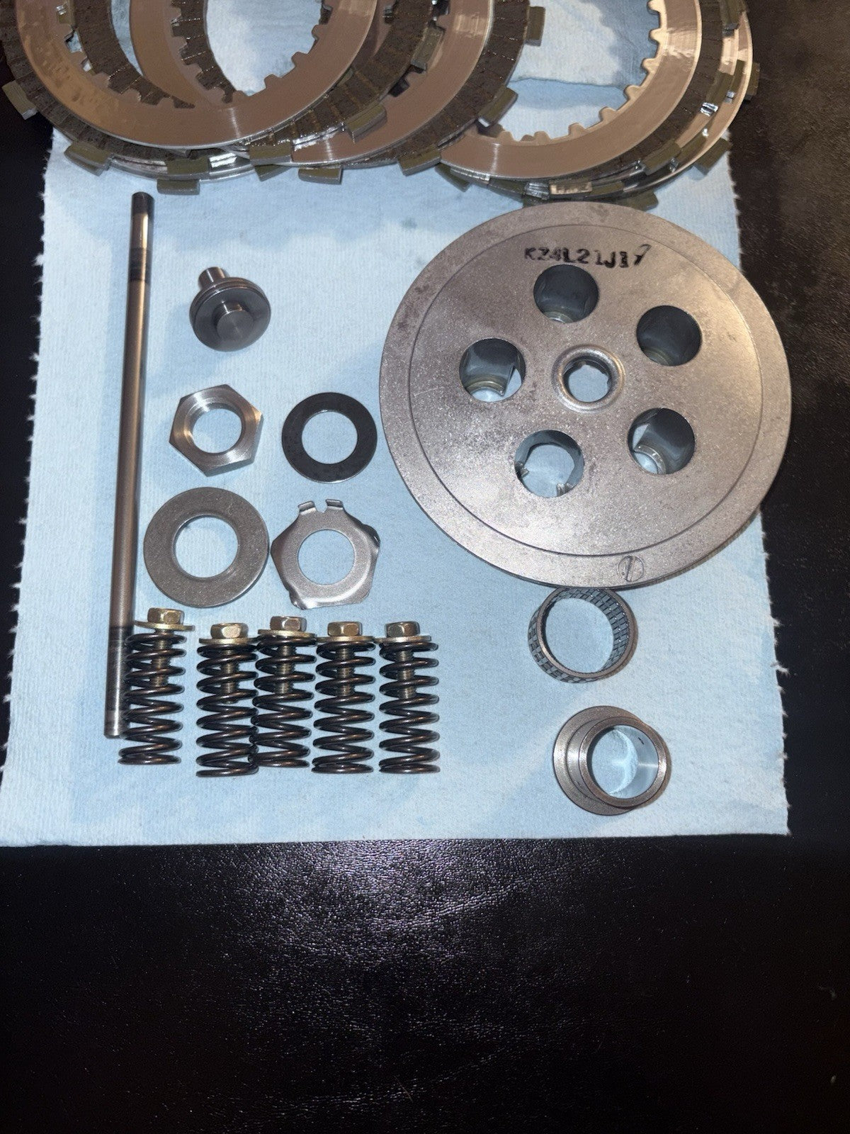 2002  - 2007 CR125R OEM Clutch Hub Inner Outer Basket Plates Bolts Assembly