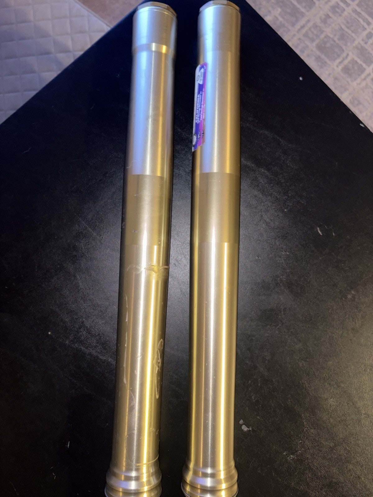 2010 - 2013 12 Yamaha YZ450F OEM KYB SSS Front Forks Shock Absorber Suspension