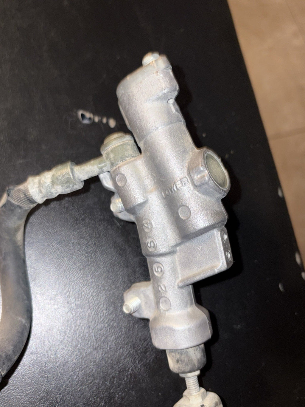 2006 - 2008 Yamaha YZ450F OEM Rear Brakes Assembly Caliper Master Cylinder Line