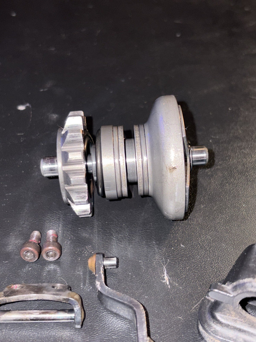 2001 99-02 KX250 KX 250 OEM Exhaust Power Valve Linkage Actuator Arm Governor