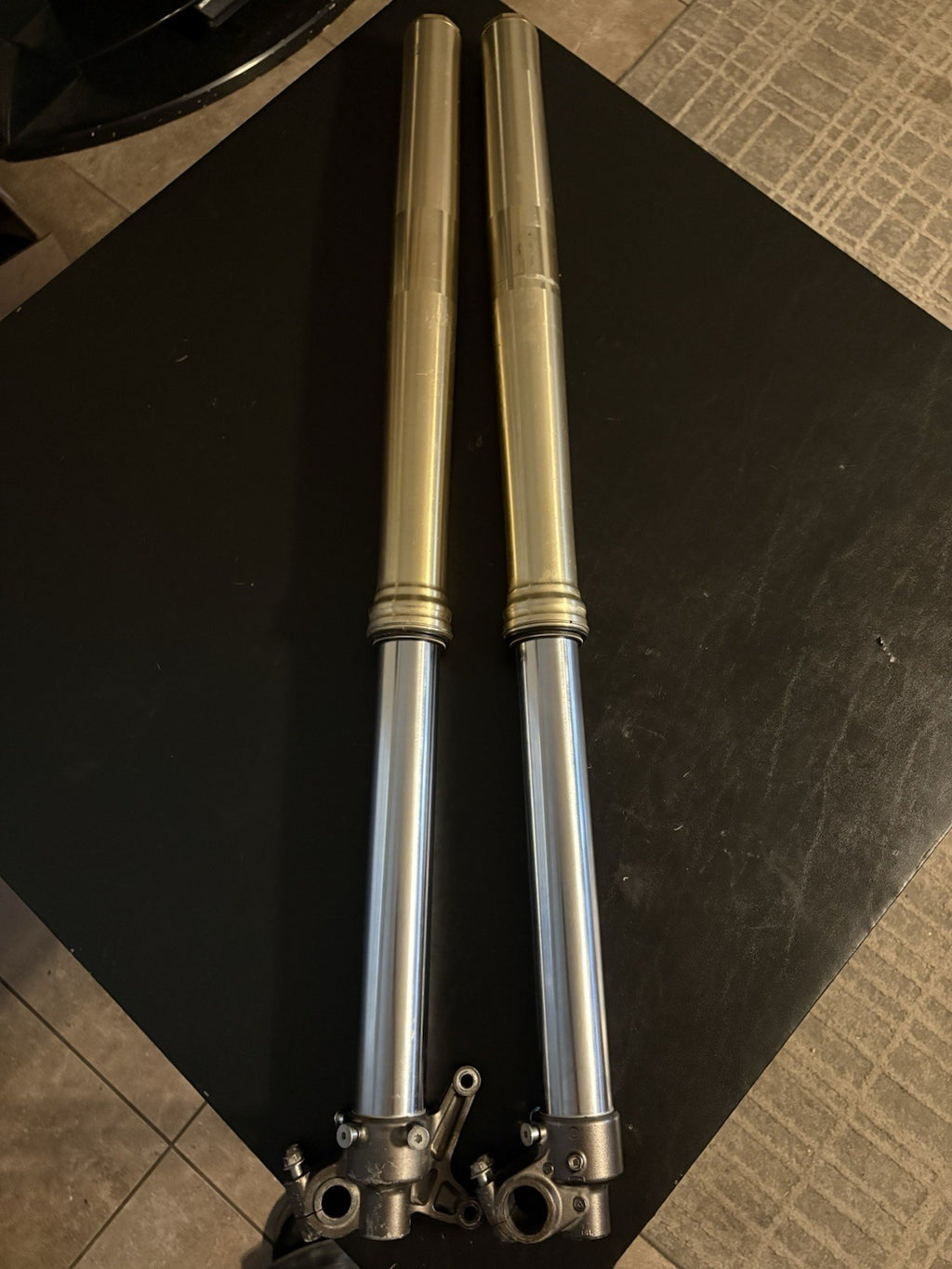 2014 - 2018 15 YAMAHA YZ250F YZ 250 F OEM KYB FRONT FORKS SHOCKS SET SUSPENSION