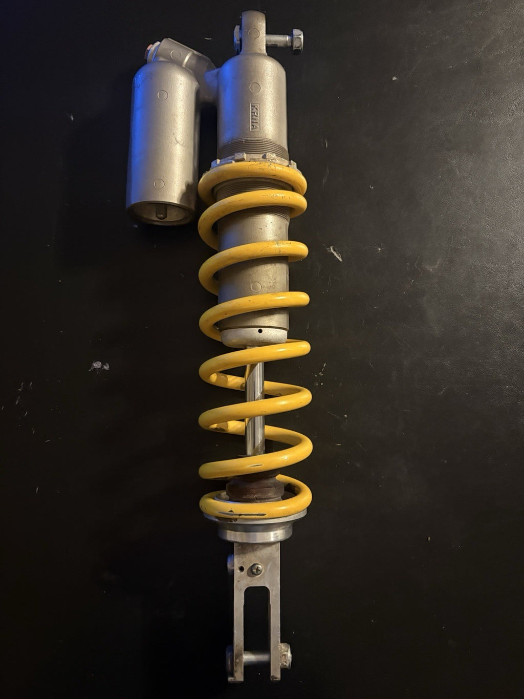 2004 - 2008 HONDA 2008 CRF250R OEM SHOWA REAR SHOCK SPRING SUSPENSION  ASSEMBLY