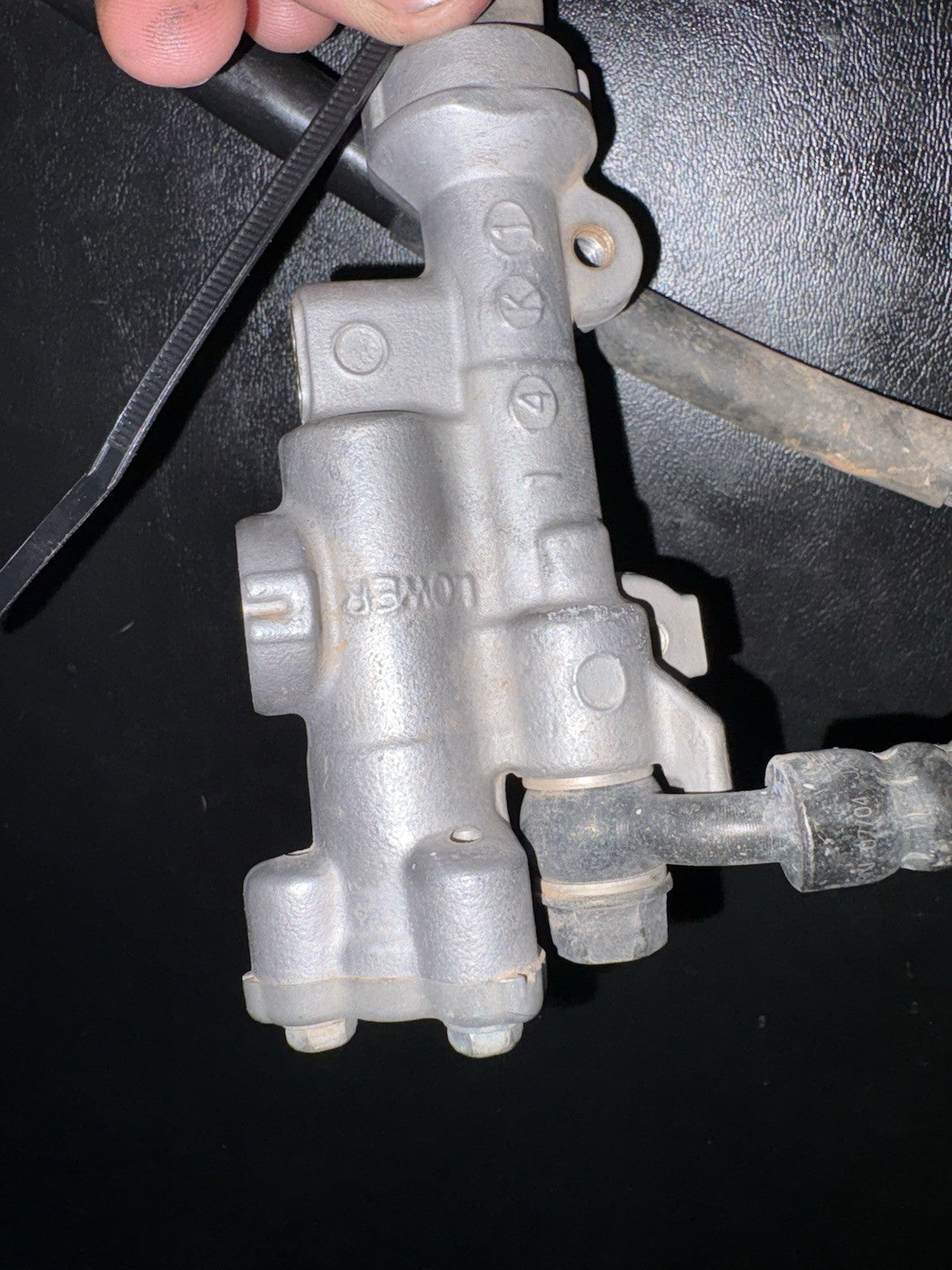 2005 Honda Crf250r OEM Rear Brake Assembly Master Cylinder Caliper Line