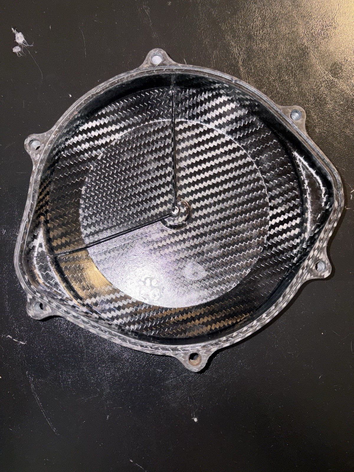 2002-2008 Honda Crf450r 100% Carbon Fiber Outer Clutch Cover Right Side