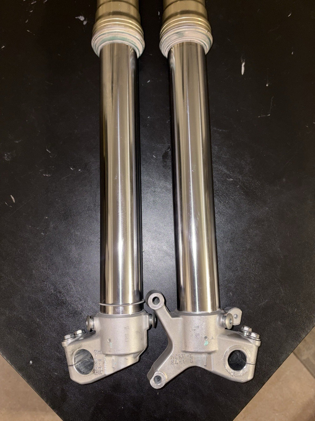 2008 HONDA CRF250R OEM RIGHT LEFT FRONT SUSPENSION FORKS SHOCKS 51480-KRN-A11