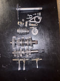 2008 HONDA CRF250R OEM TRANSMISSION GEARBOX SHIFT MECHANISM FORKS SHAFT ASSEMBLY