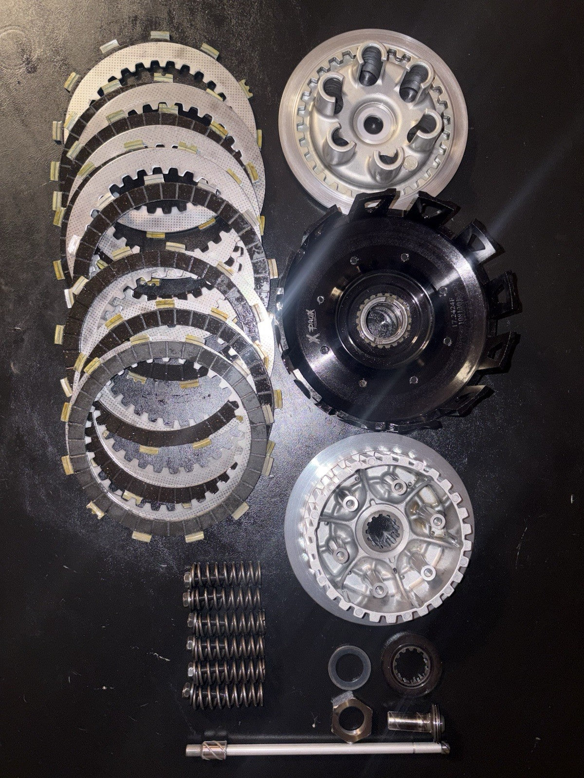 2012 Yamaha Yz450f OEM Pro X Clutch Basket Hub Assembly Pressure Plate Springs