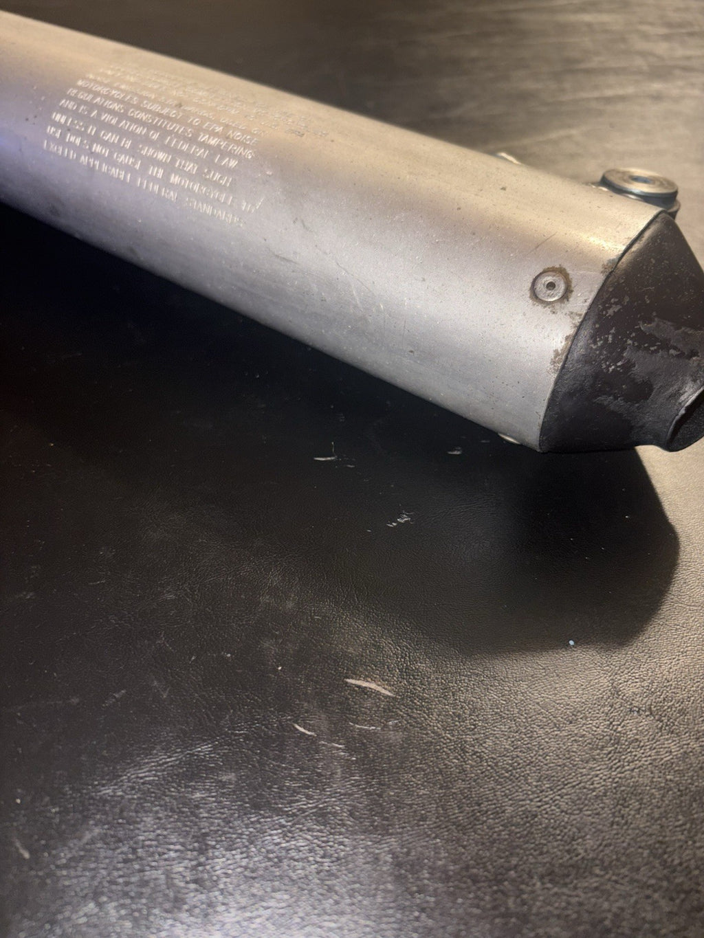 2002-2007 2005 Honda Cr250r OEM Silencer Muffler Exhaust End Tail Pipe Baffle
