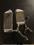 2013 - 2017 KTM SX 85 85SX OEM RADIATORS RAD HOSES MOTOR ENGINE COOLING SYSTEM