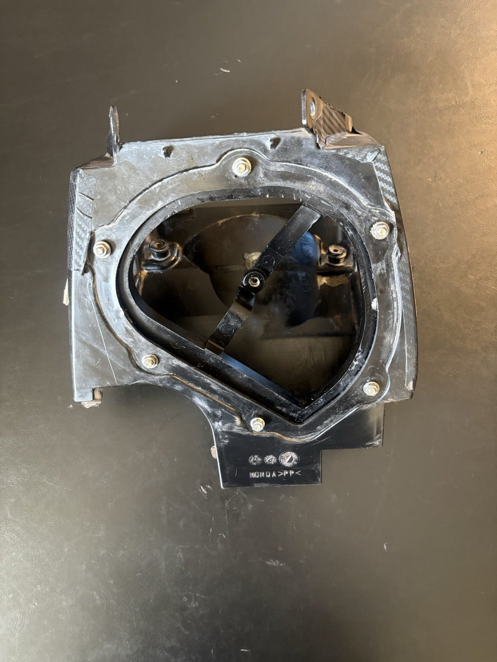 2002-2004 Honda Crf450r OEM Airbox Air Intake Box Fitler Cage Housing
