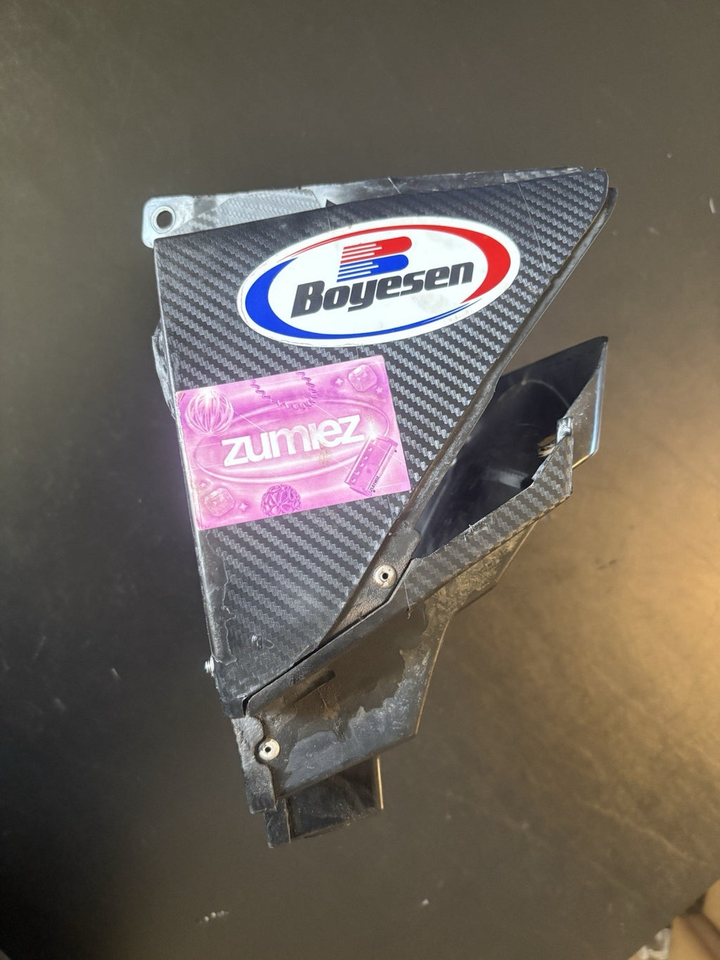 2002-2004 Honda Crf450r OEM Airbox Air Intake Box Fitler Cage Housing