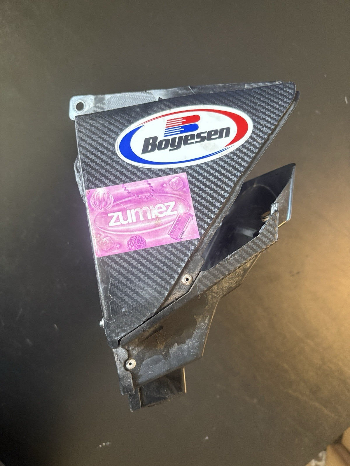 2002-2004 Honda Crf450r OEM Airbox Air Intake Box Fitler Cage Housing