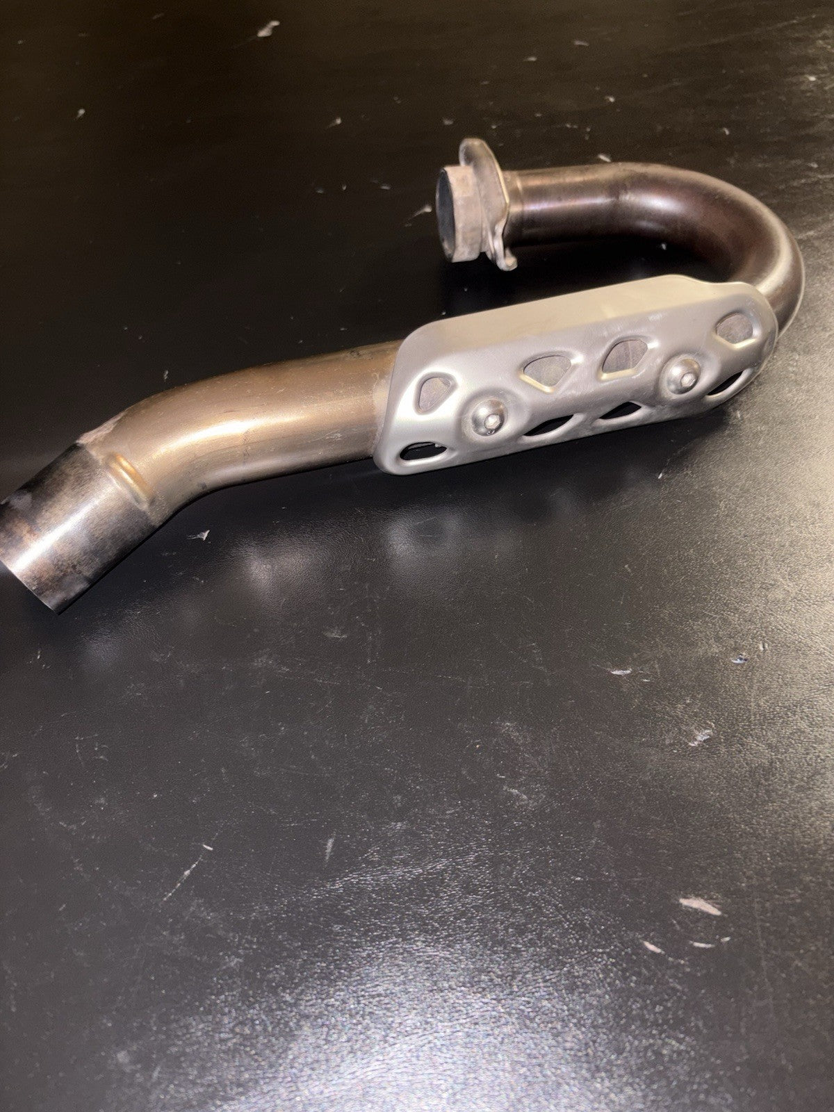 2016 Suzuki Rmz250 OEM Exhaust Manifold Header Head Pipe Heat Sheild
