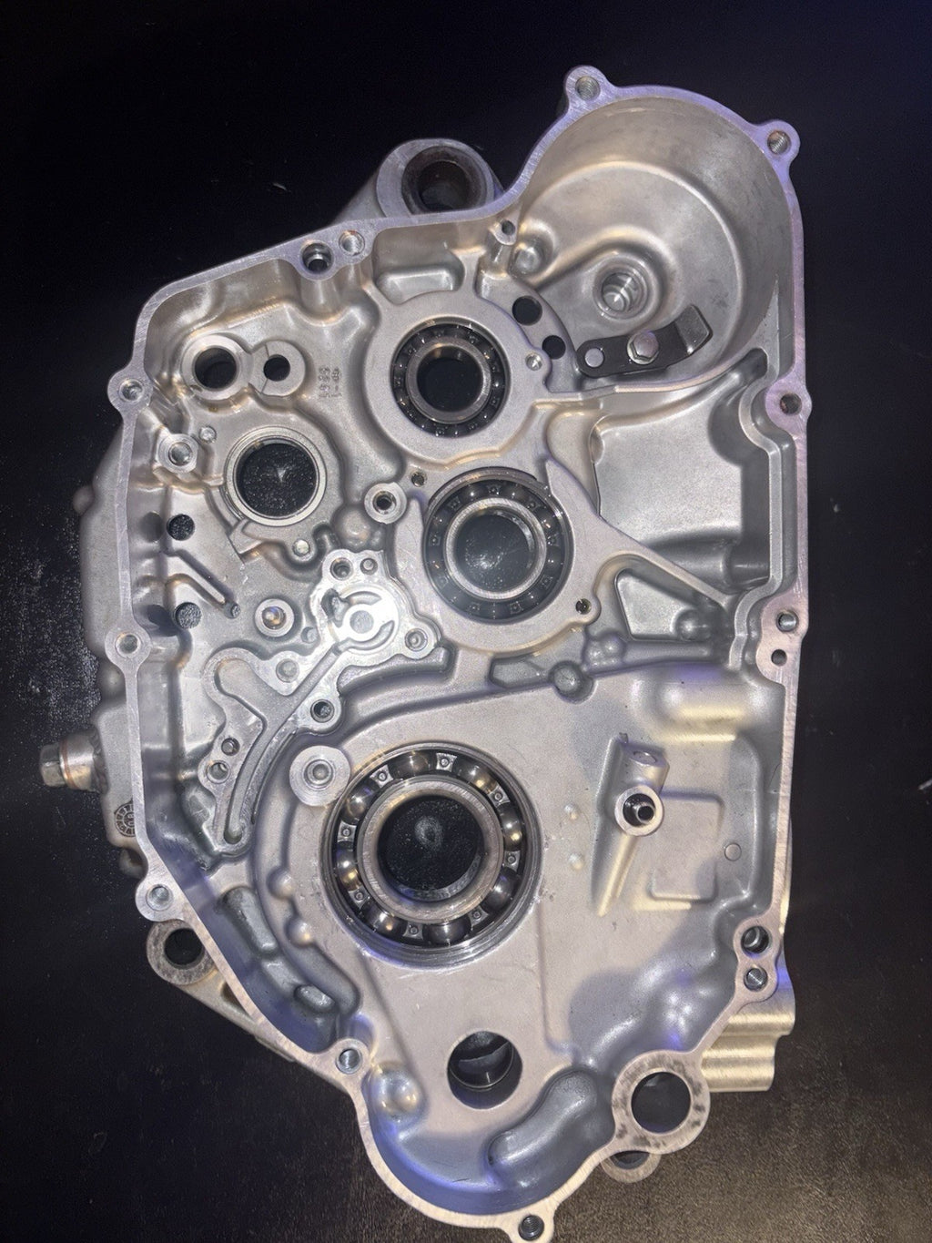 2009 Kawasaki KX450F KX450 Engine Right Crank Case Bottom End Block