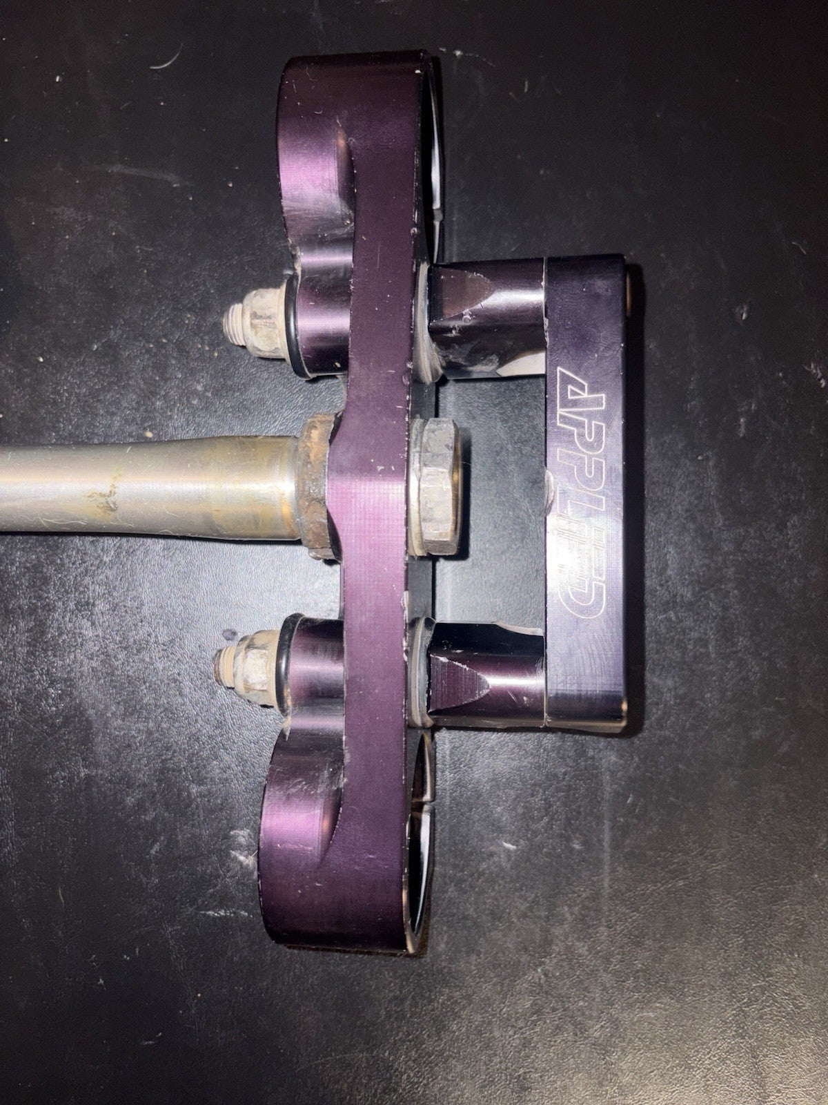 2009 Kawasaki Kx450f Kx 450 F Applied Racing Triple Tree Clamp steering Stem Bar