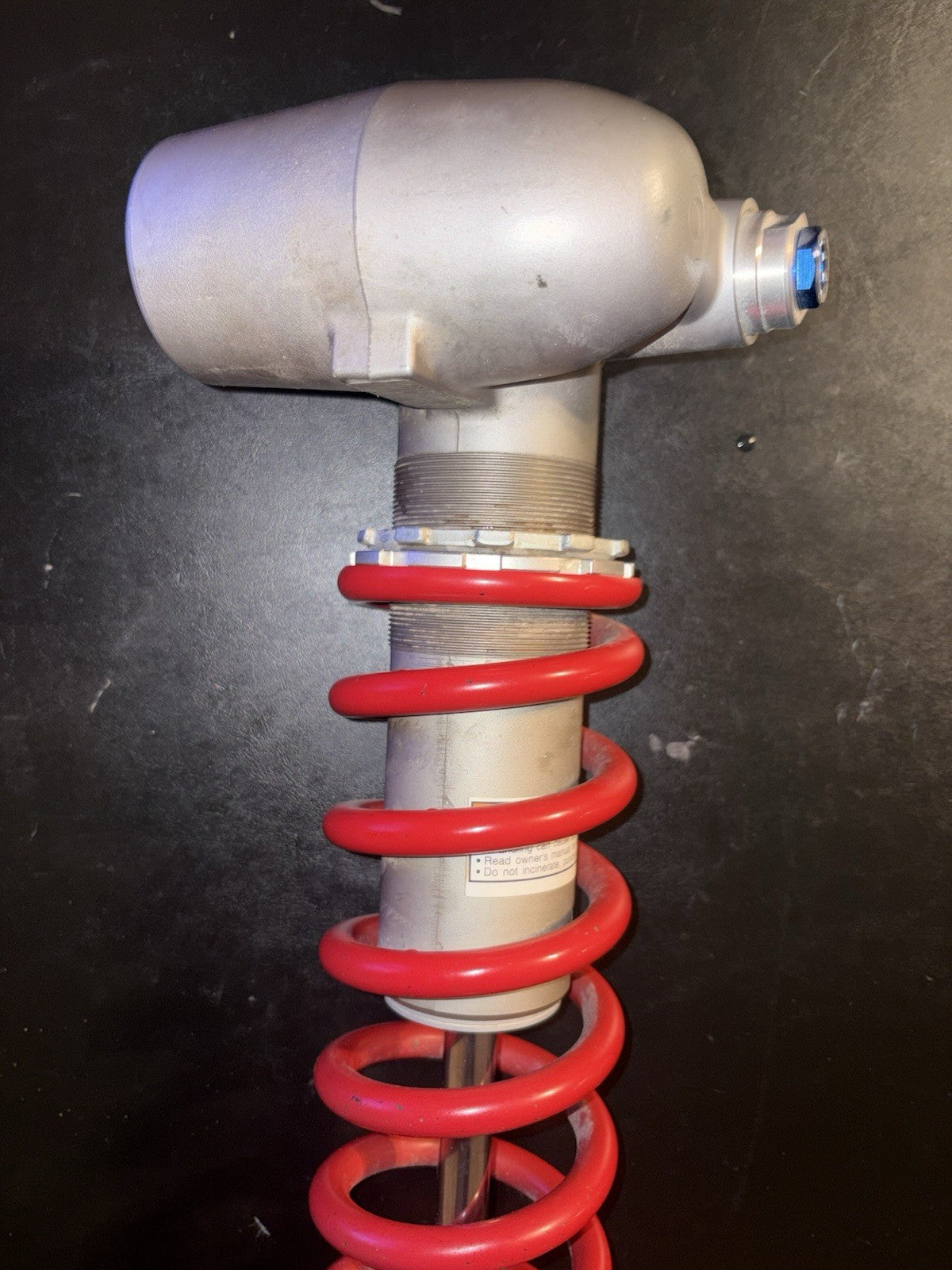 2012 Yamaha YZ450F KYB Rear Shock Assembly Spring Absorber Suspension Bumper