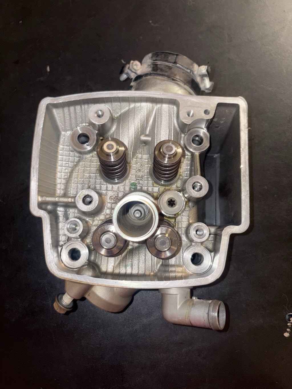 Honda 2007 2008 Crf450r Cylinder Head Valve Train Assembly Intake Exhaust