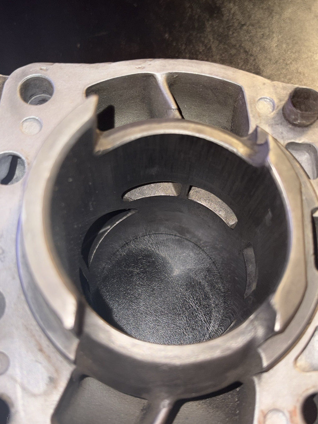 2003 Honda Cr250r OEM Cylinder Jug Sleeve Top End Case *for Repair*