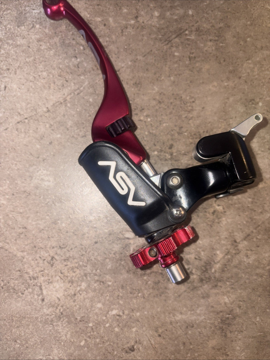 ASV C6 Series Pro Clutch Lever With Hot Start Black Crf450r 02-08 CRF250R 04-09